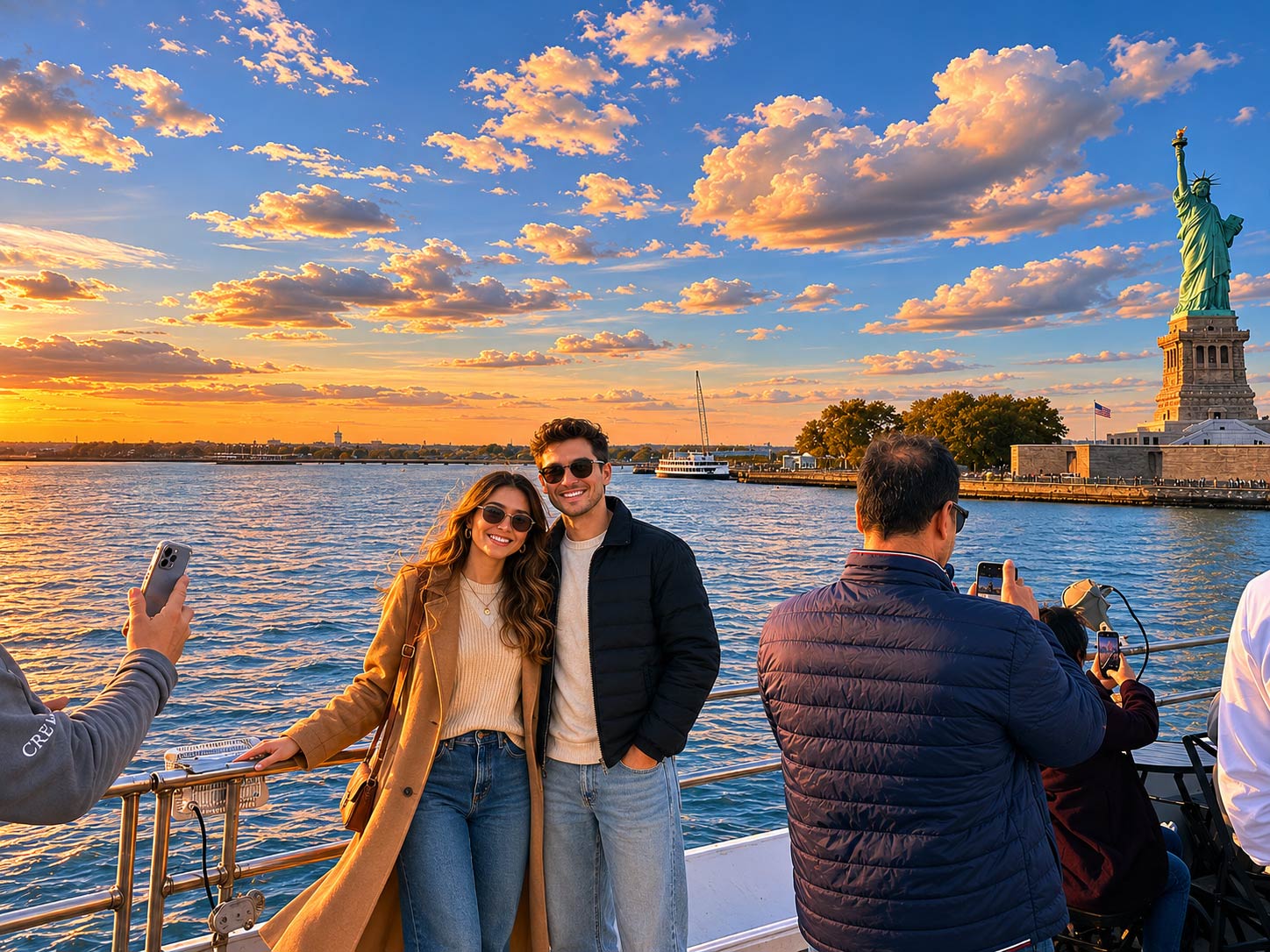 New York Harbor sunset cruise